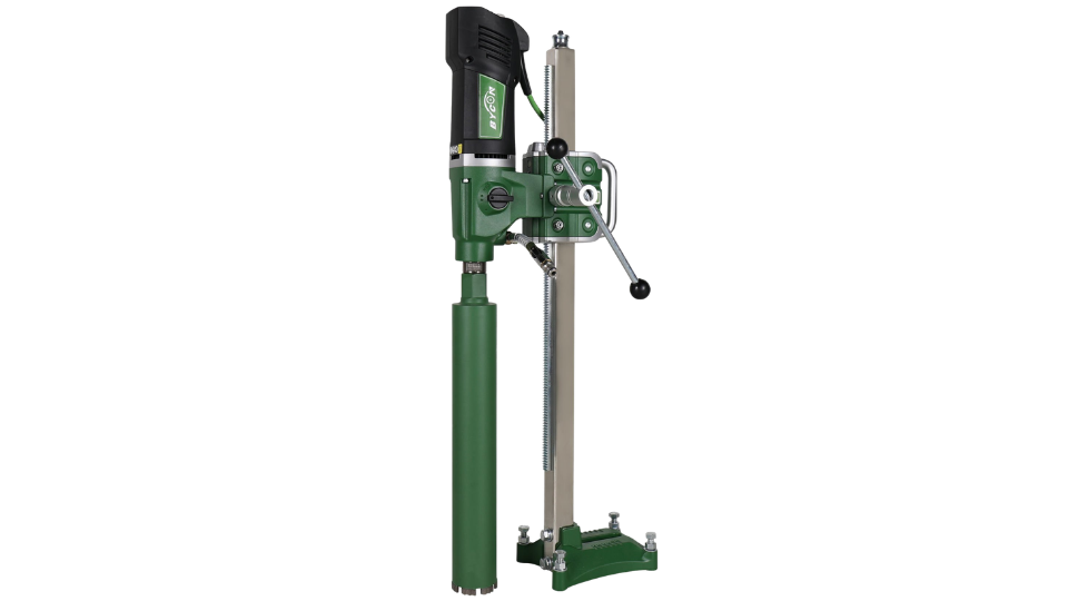 BYCON DMP-252B 230mm Delme Kapasiteli Açısız Sehpalı Karot Makinesi Seti